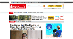 Desktop Screenshot of lessorsavoyard.fr